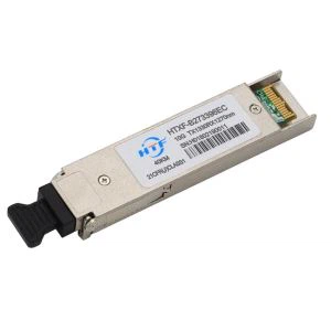 फाइबर ऑप्टिक ट्रांसीवर्स सिंगल फाइबर एसएफपी 10Gbs XFP BIDI 40KM